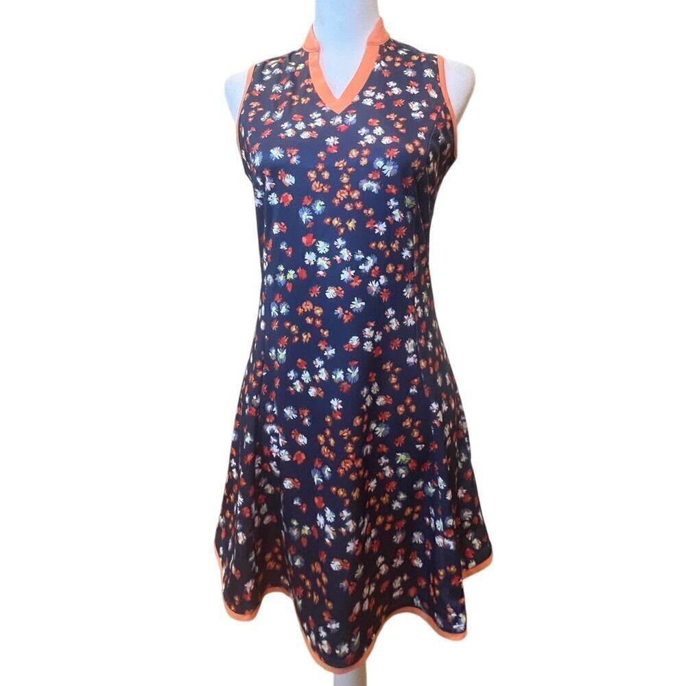 Callaway Golf Dress Sleeveless Floral NWT 50UPF Womens Small